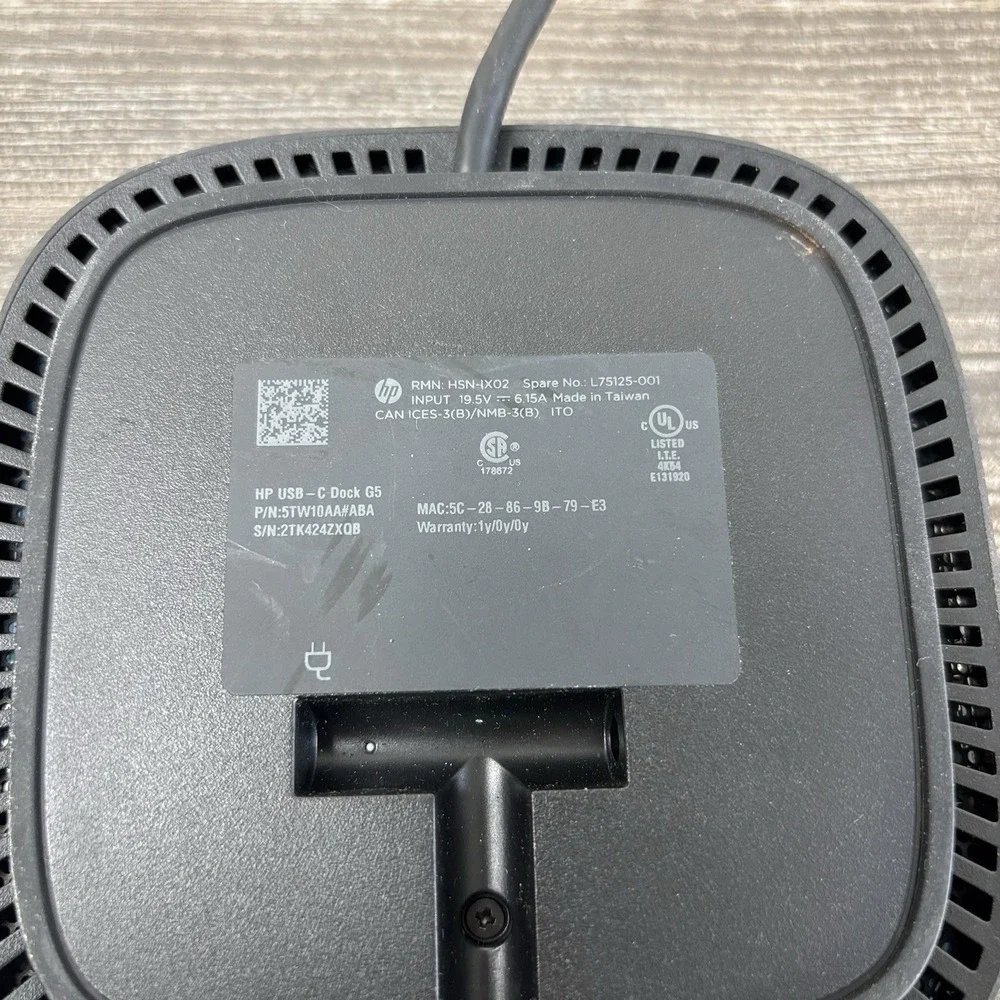 HP‎ USB-C G5 Essential Dock Dockingstation